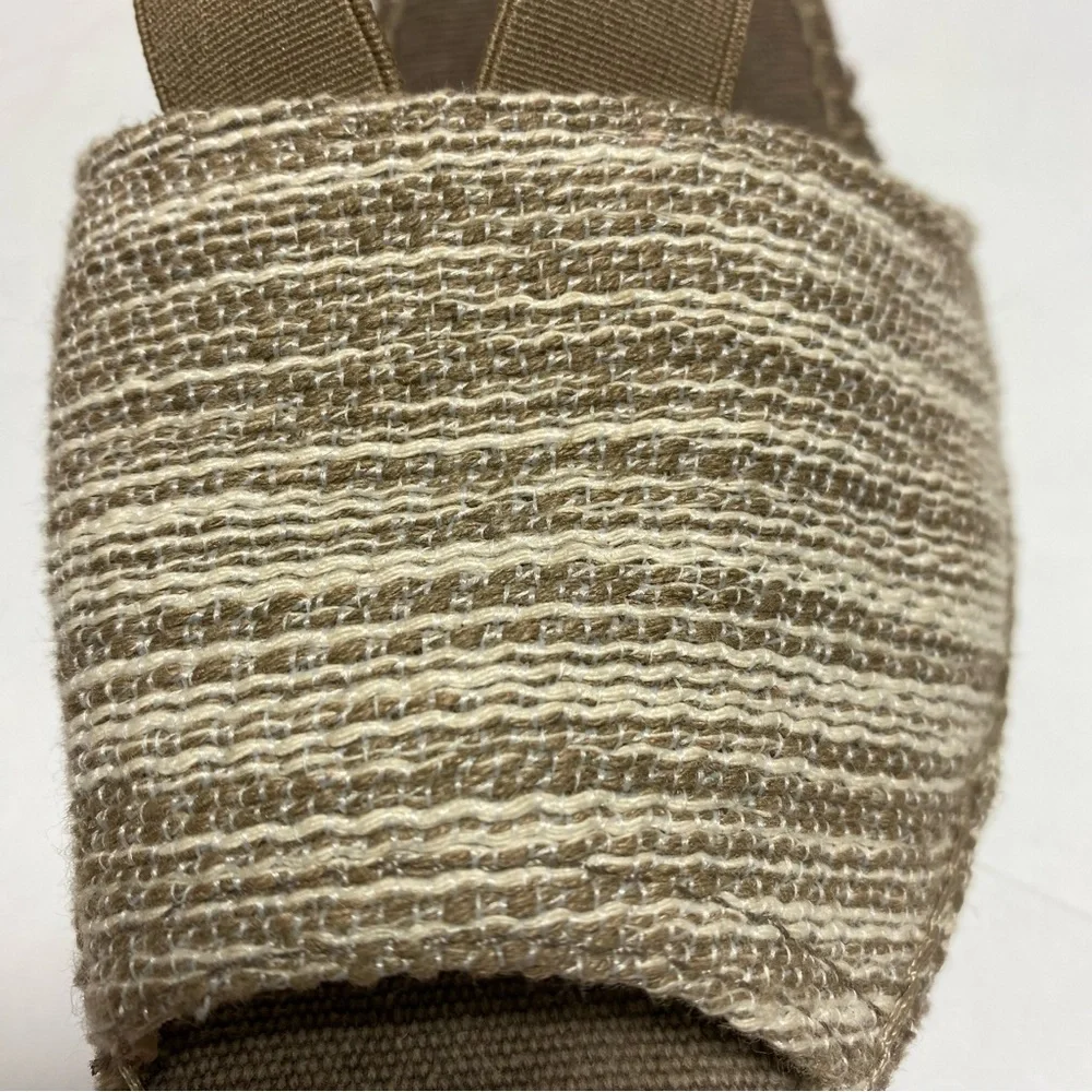 Toni Pons Taga-Sd Women’s Open Toe Beige Espadrilles Sandals Sz EU 41 US 10